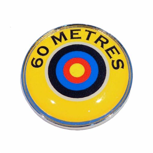 Metres standard badge